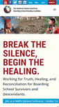 Mobile Screenshot of boardingschoolhealing.org